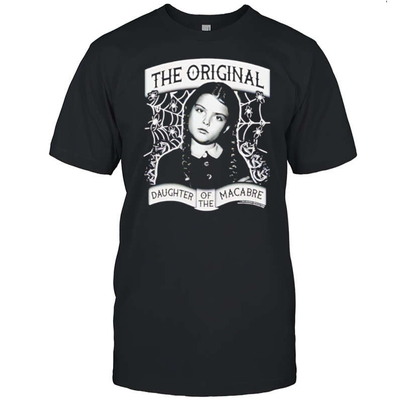 The Addams Family Wednesday Daughter of The Macabre shirt
