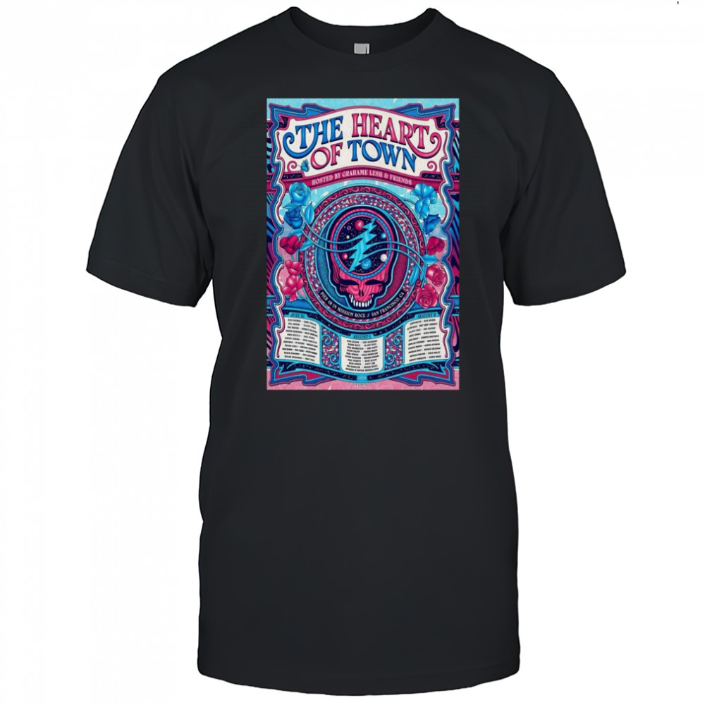 The Heart Of Town Pier 48 In San Francisco CA Jul 31-Aug 2 2025 Poster T-Shirt