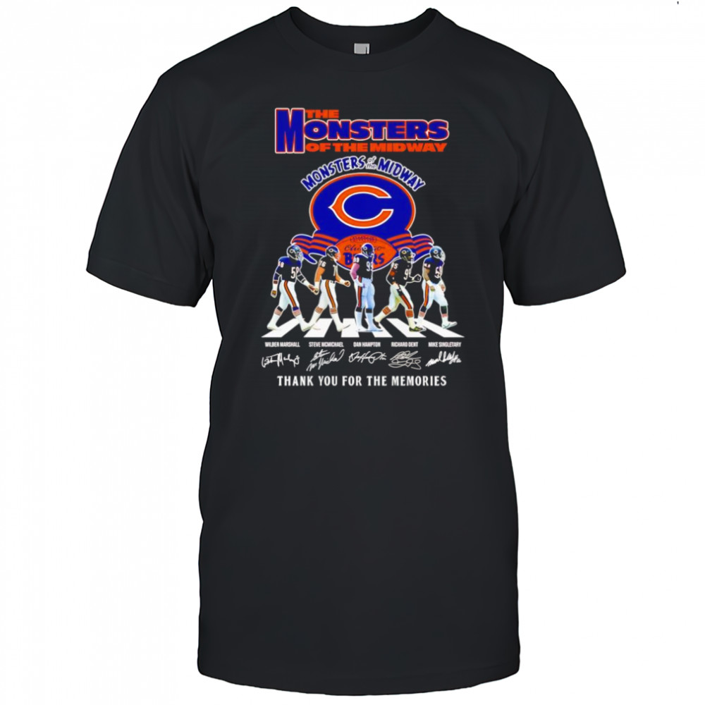 The Monster of the Midway Abbey Road thank you for the memories shirt