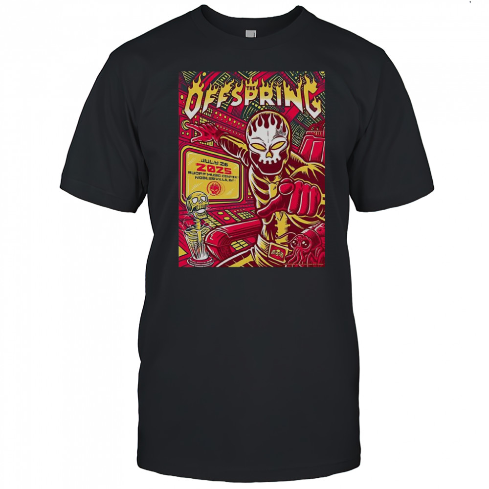 The OffSpring Ruoff Music Center In Noblesville IN Jul 26 2025 Poster T-Shirt