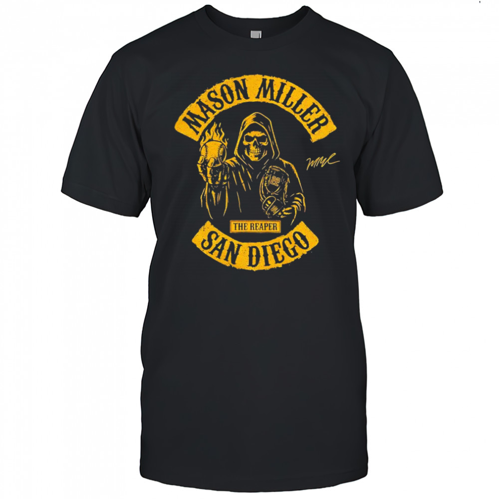 The Reaper Mason Miller San Diego shirt
