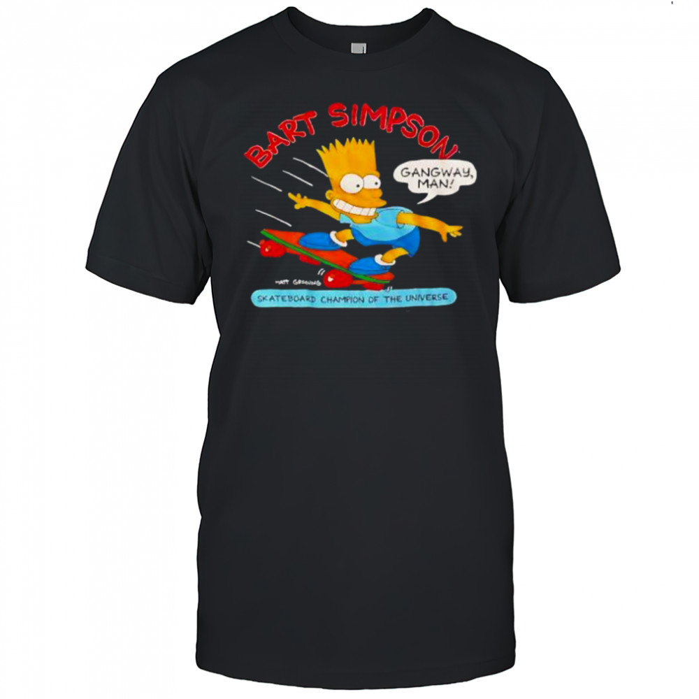 The Simpsons Vintage Gangway Man shirt