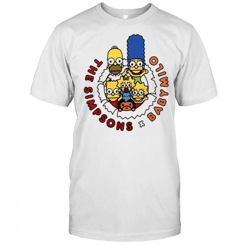 The Simpsons X Baby Milo cartoon shirt