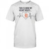This Is How My Heart Beats Detroit Tigers T-Shirt