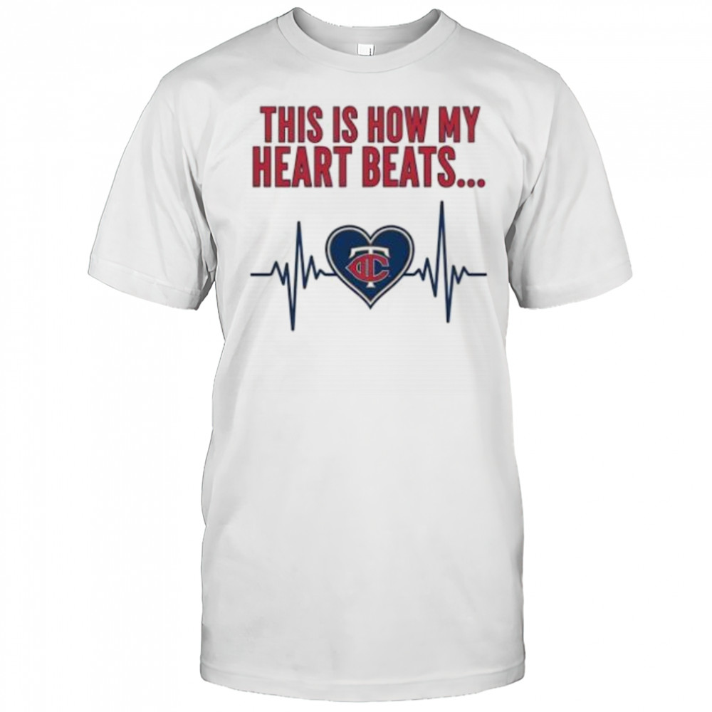 This is How My Heart Beats Minnesota Twins shirt