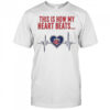 This Is How My Heart Beats Minnesota Twins T-Shirt