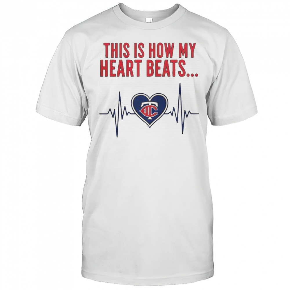 This Is How My Heart Beats Minnesota Twins T-Shirt