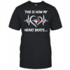 This is how my heart beats Toronto Blue Jays shirt