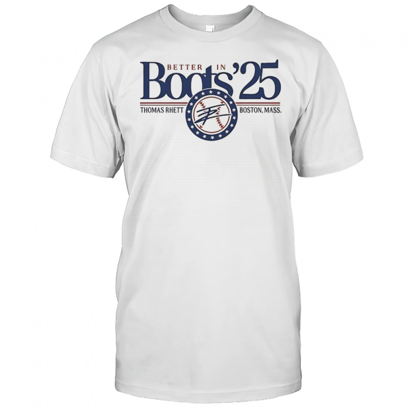 Thomas Rhett 2025 Better In Boots Boston T-Shirt