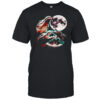Three Alligator Moon graphic shirt