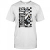 Timberwolves Mascot with Retro Checkered Style Shirt