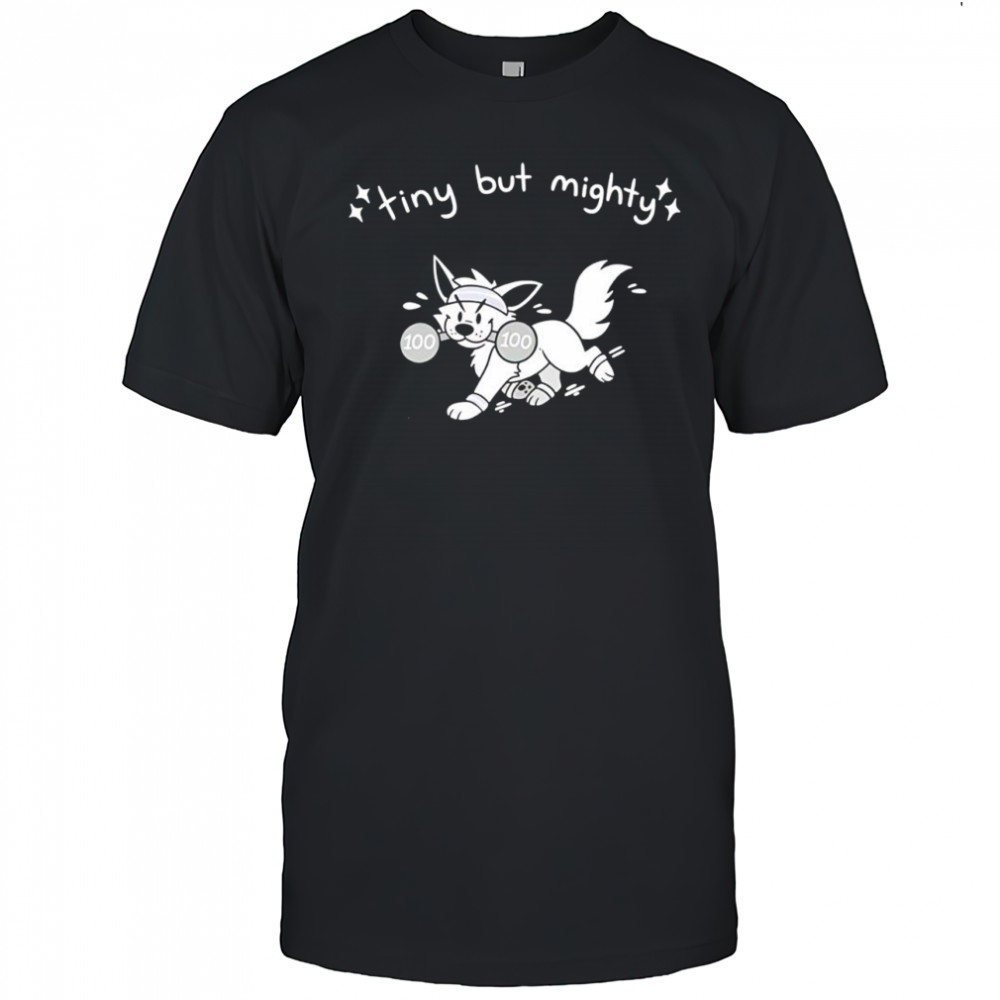 Tiny but mighty furry shirt