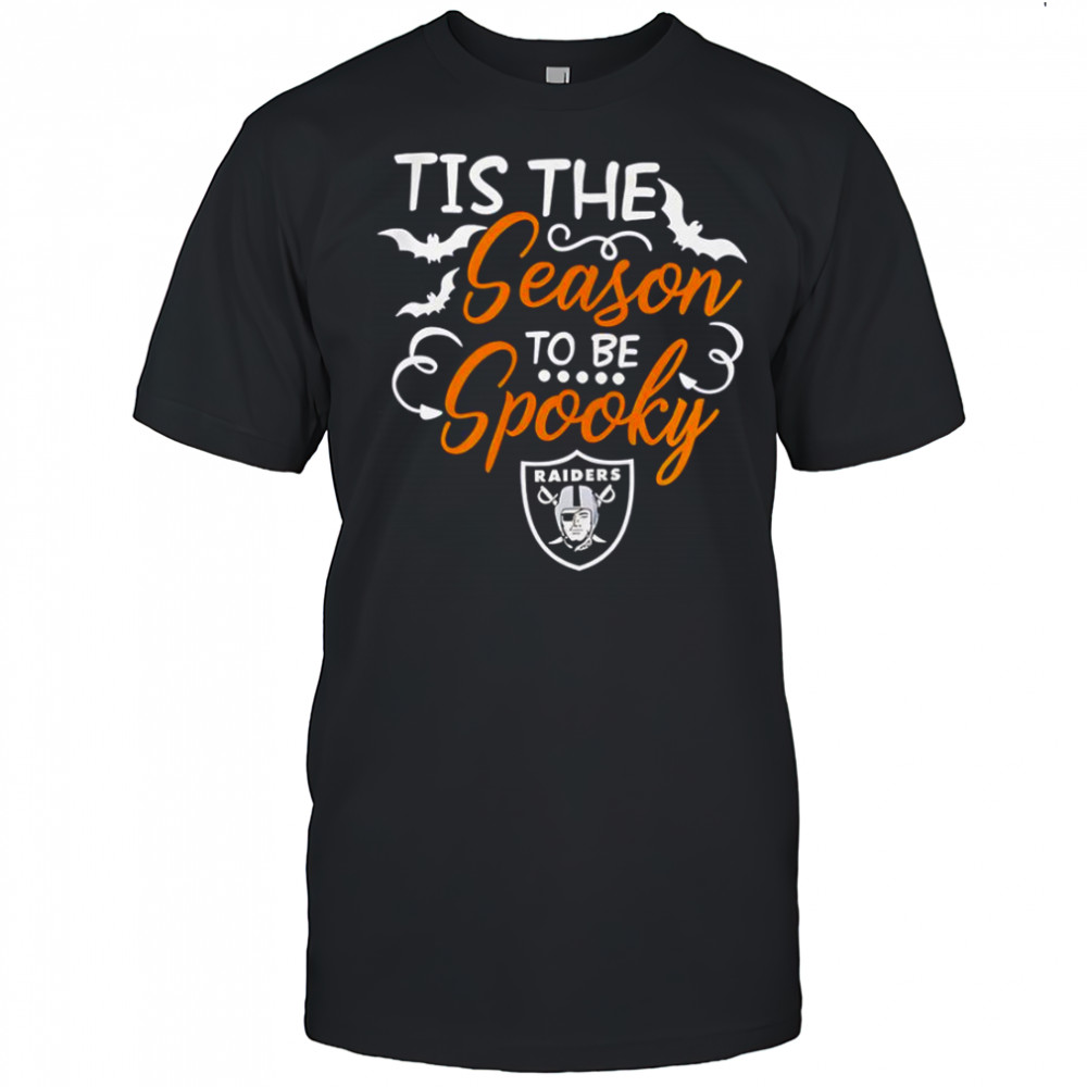 Tis The Season To Be Spooky Las Vegas Raiders T-Shirt