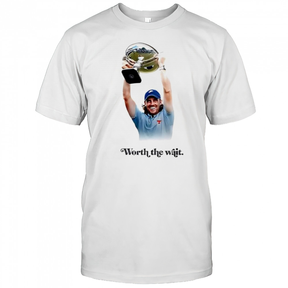 Tommy Fleetwood worth the wait Pga Tour Champion 2025 shirt