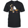 Top peanuts Snoopy goalie USA hockey shirt