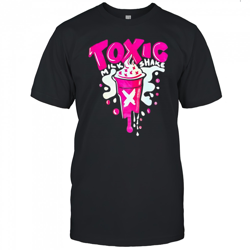 Toxic Burger Milkshake melting sweet graphic shirt