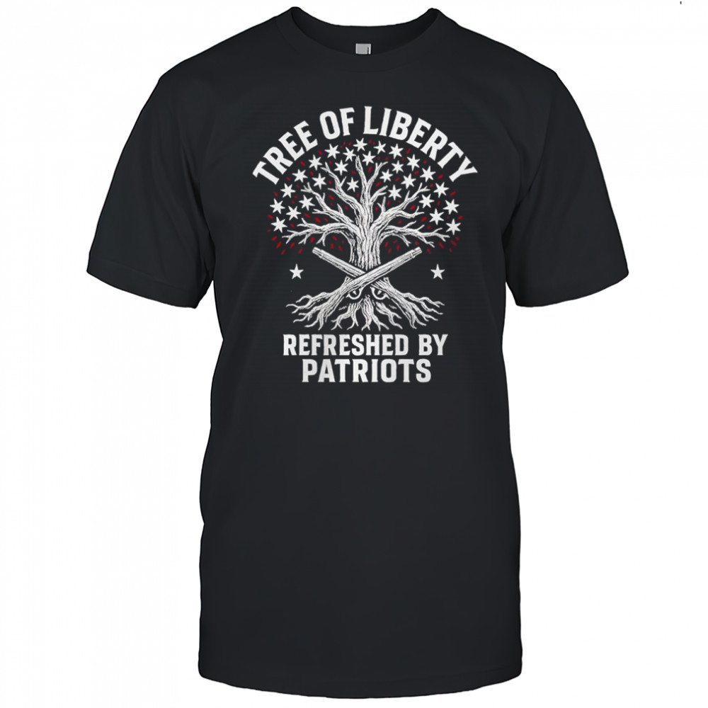 Tree of Liberty refrenshed by patriots star shirt
