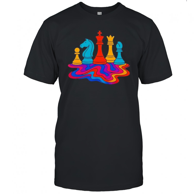 Trippy Chess pride shirt