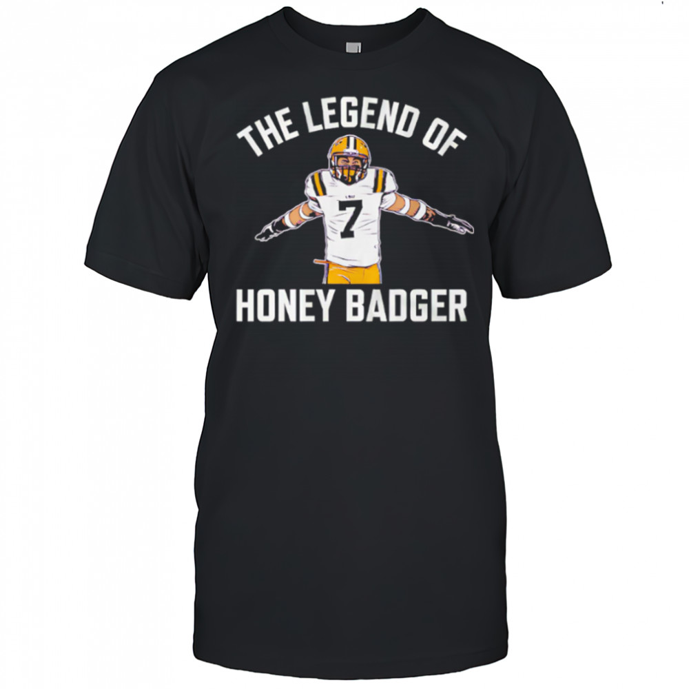 Tyrann Mathieu Legend of Honey Badger LSU Tigers NCAA shirt