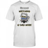 Ubermensch G-Dragon 2025 World Tour watching G-Dad Work shirt
