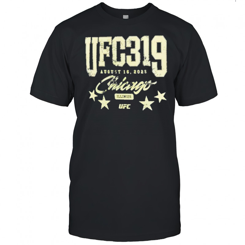 UFC 319 Chicago Illinois 2025 T-Shirt