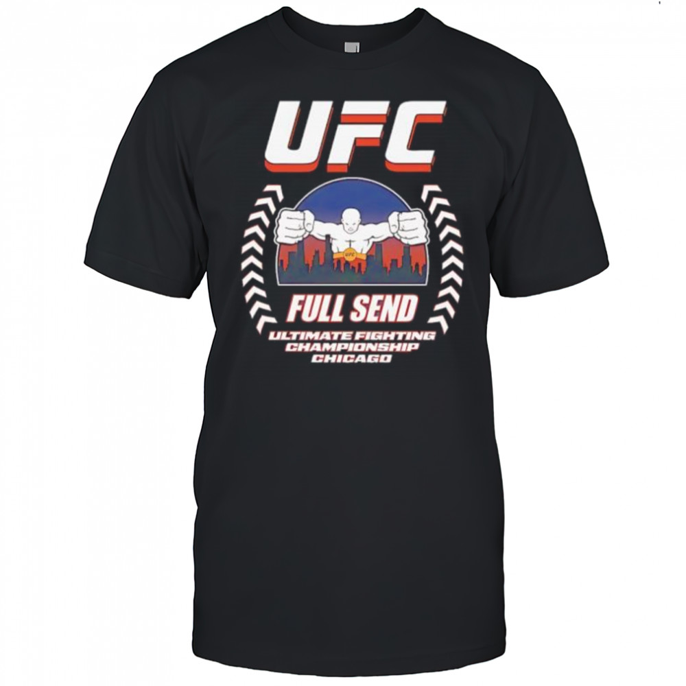 Ufc chicago cage black shirt