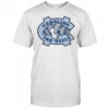 UNC Tar Heels Carolina Blue Rameses Mascot Ram Logo T-Shirt