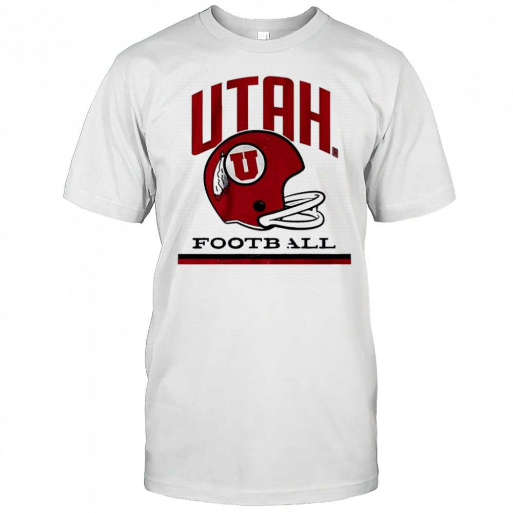 Utah Football Vintage Helmet style 2025 shirt