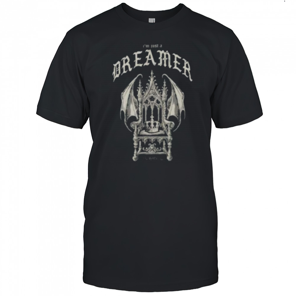 Vintage Gothic Bat Throne Crown Shirt