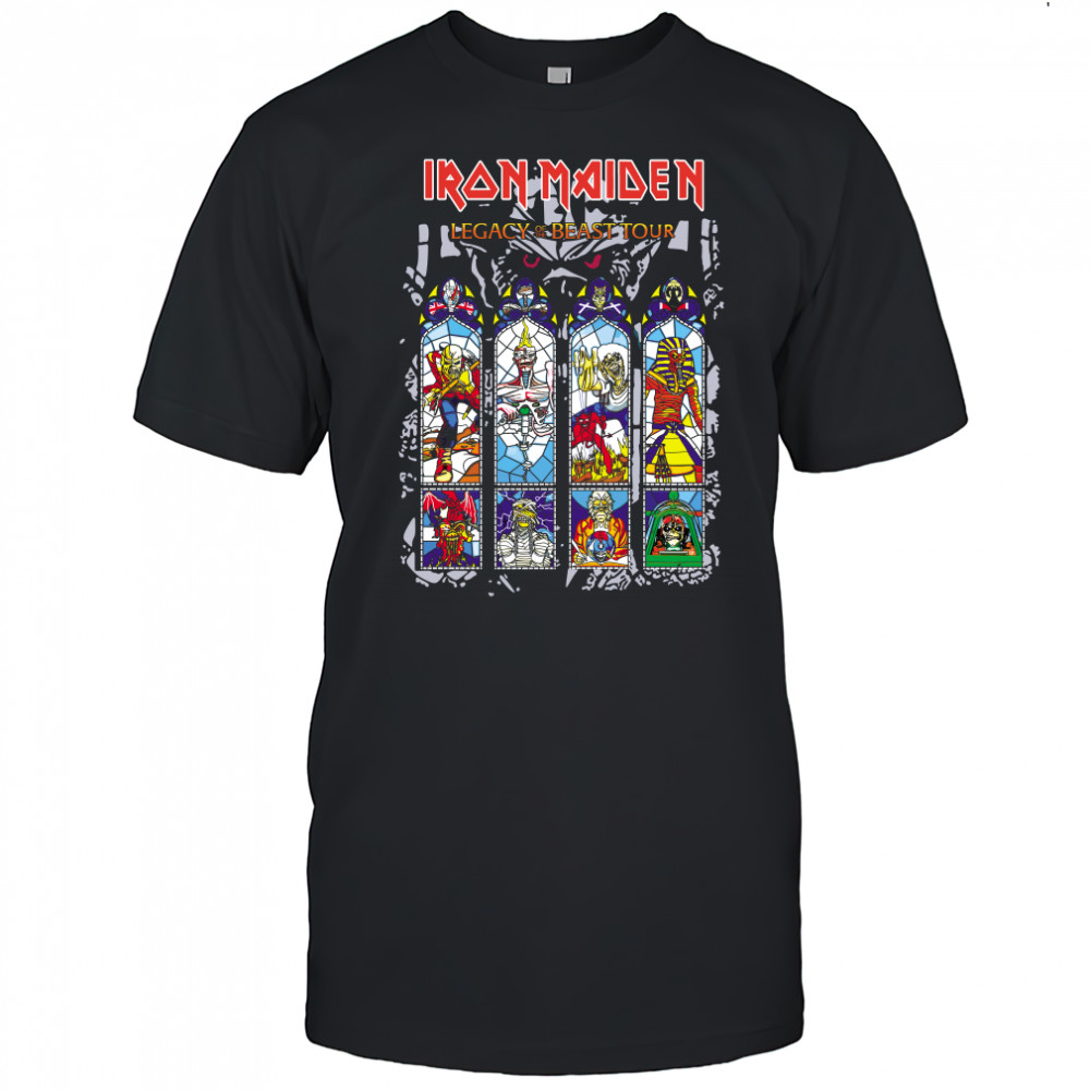 Vintage Iron Maiden Legacy of The Beast Tour shirt