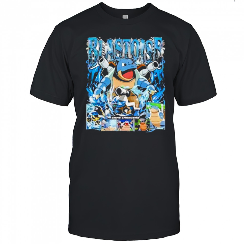 Vintage Pokemon blastoise game changers shirt
