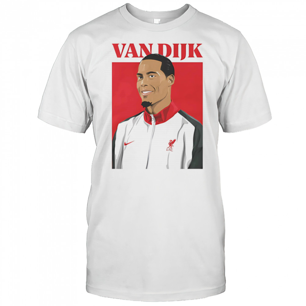 Virgil van Dijk Liverpool graphic shirt