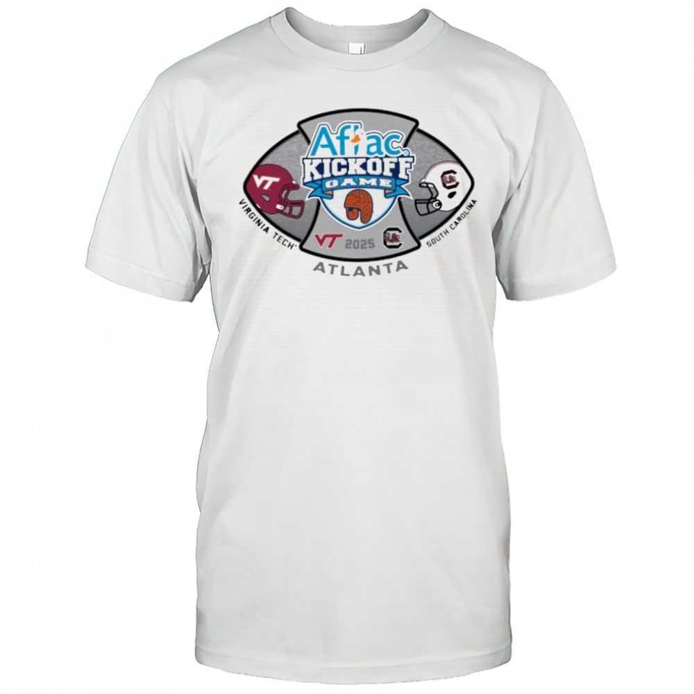 VIrginia Tech Vs South Carolina 2025 Aflac Kickoff Game 2 – Matchup Shirt