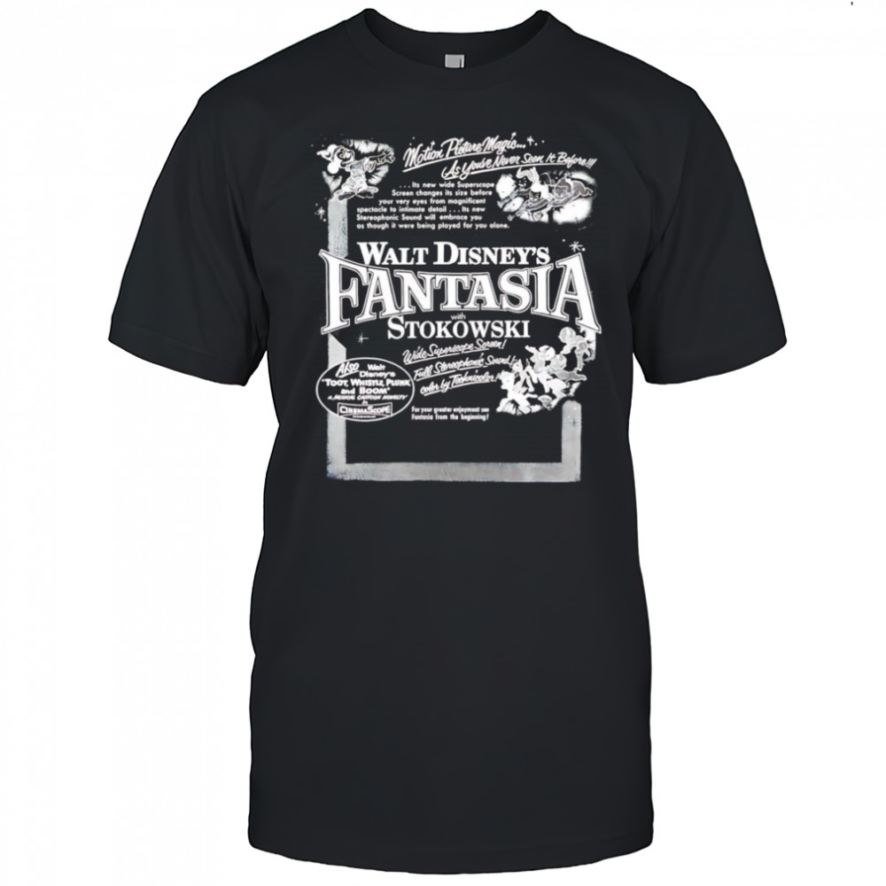 Walt Disney’s Fantasia with Stokowski shirt