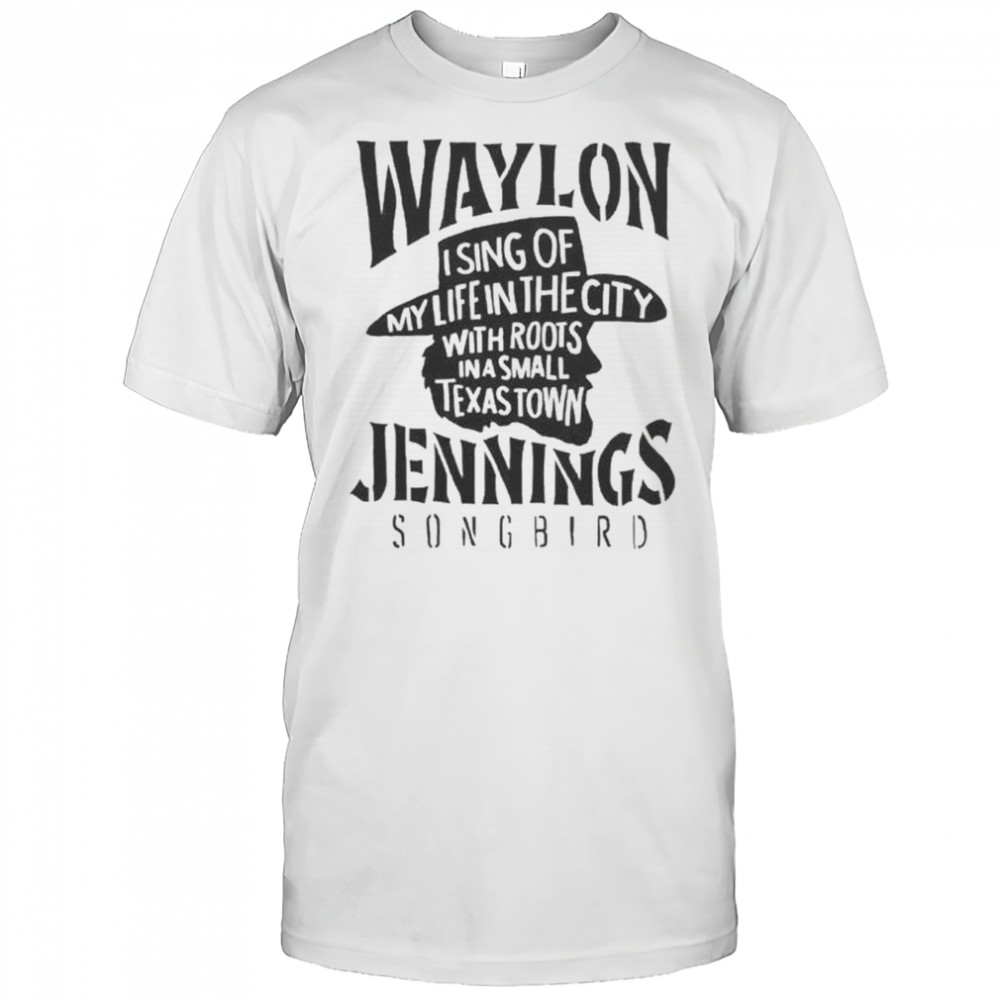 Waylon Jennings Songbird Cowboy T-Shirt