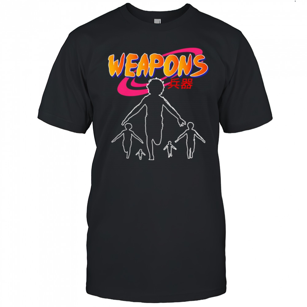 Weapons Anime Naruto shirt