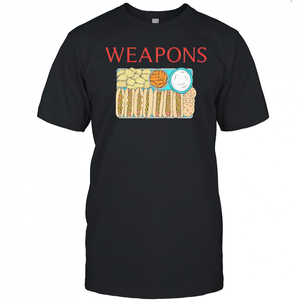 Weapons shirt