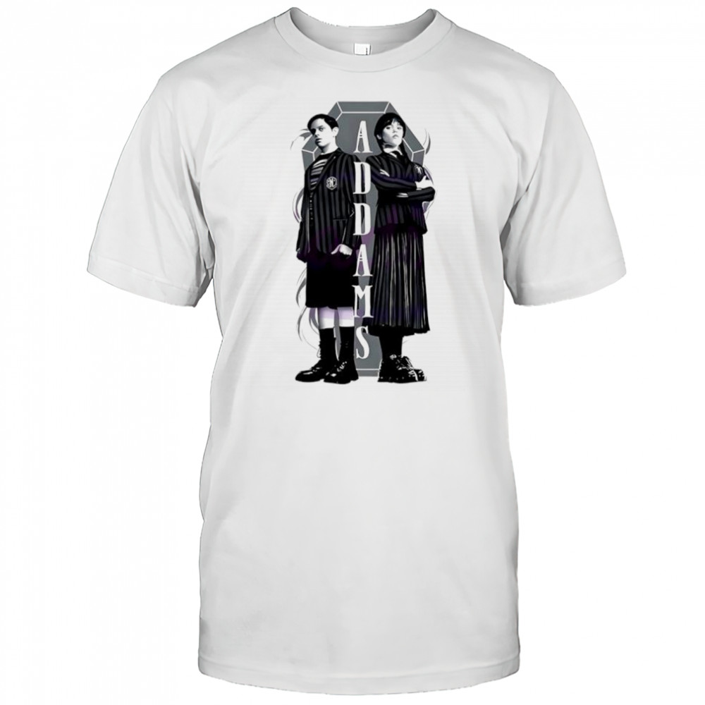 Wednesday Addams Siblings Adams family dark horror aesthetic shirt