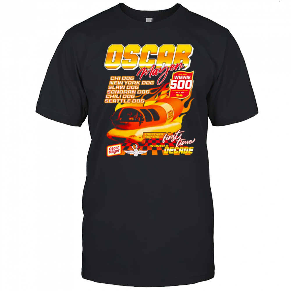 Weenie 500 Oscar Mayer shirt