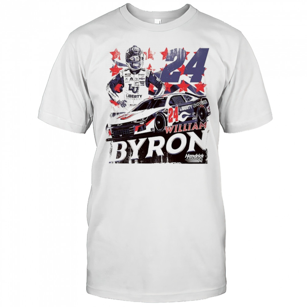 William Byron Hendrick Motorsports Liberty University Car shirt