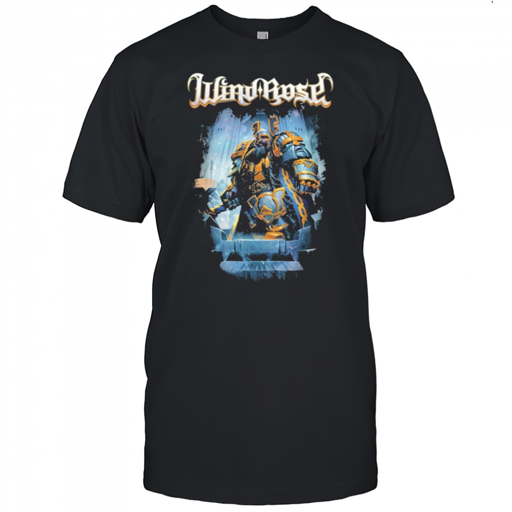 Wind Rose Authentic Dwarf Metal T-shirt