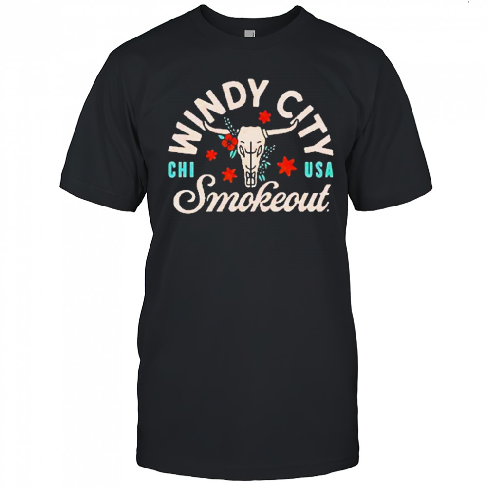 Windy City Smokeout 2025 Skull T-Shirt