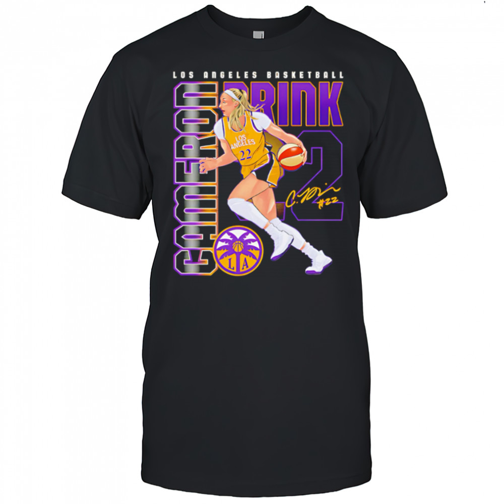 Wnba Cameron Brink Los Angeles Sparks Player Number 22 shirt