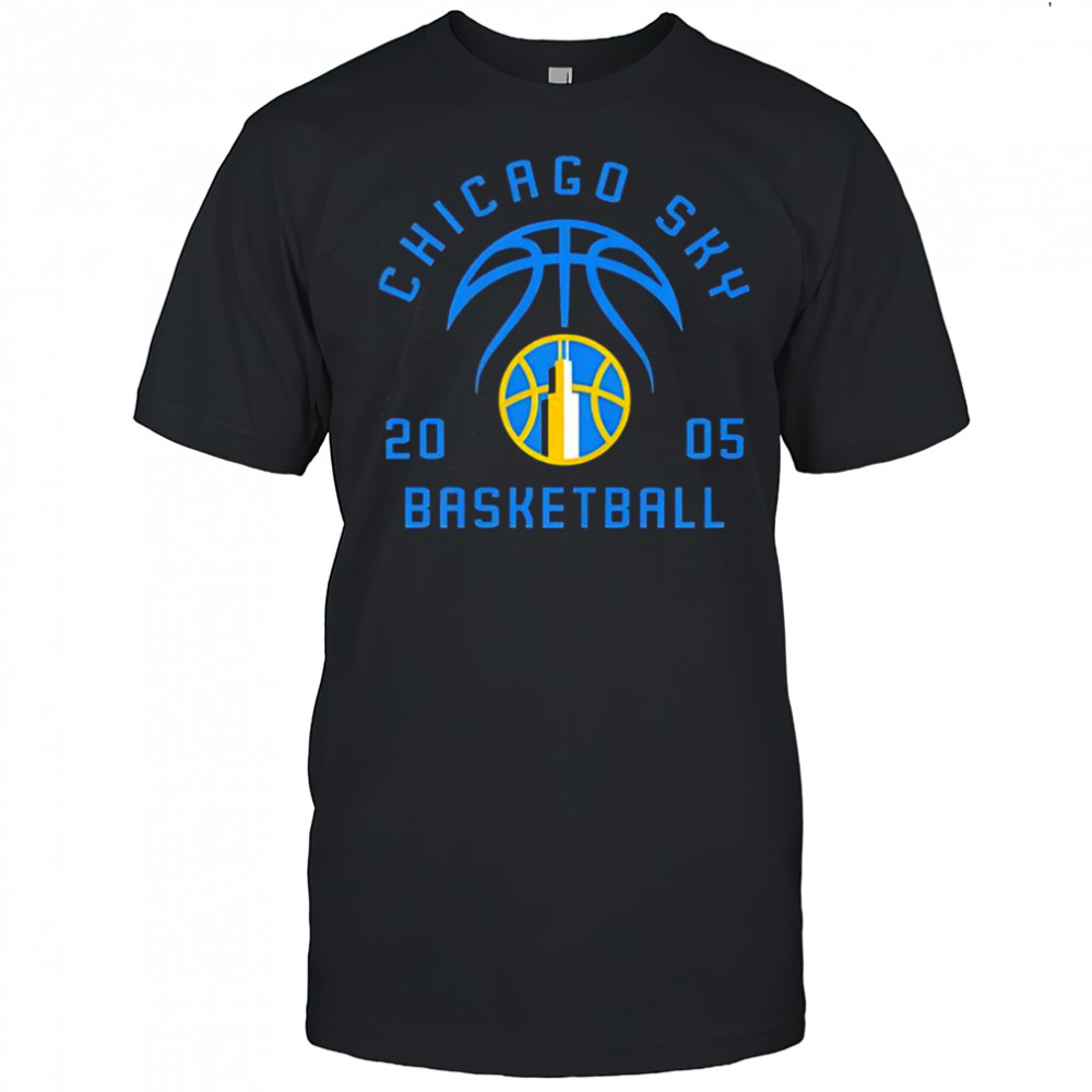 WNBA Chicago Sky Basketball 2005 T-Shirt