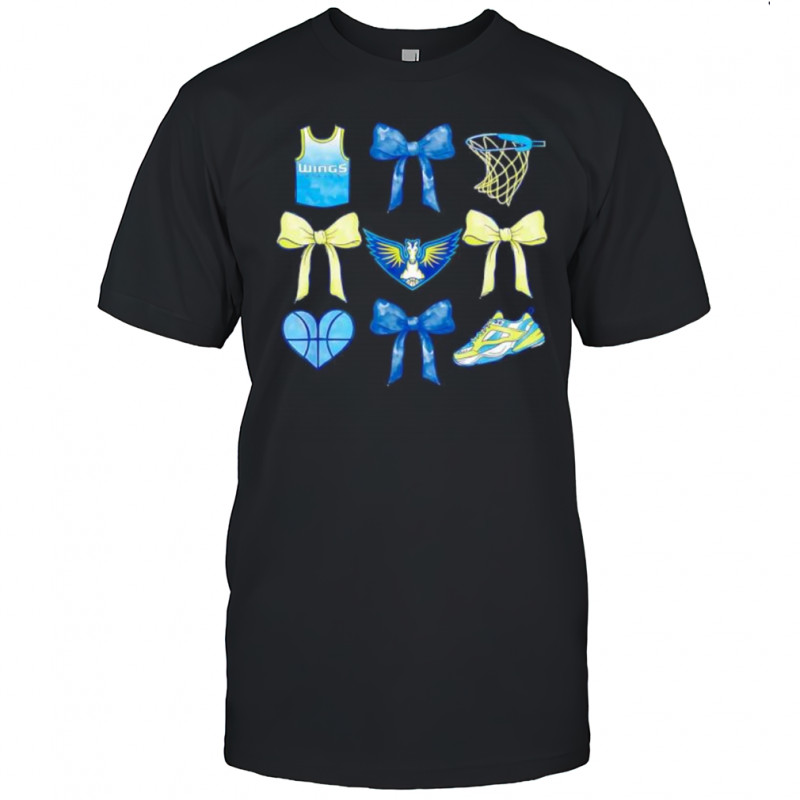 WNBA Dallas Wings Bow Grid shirt