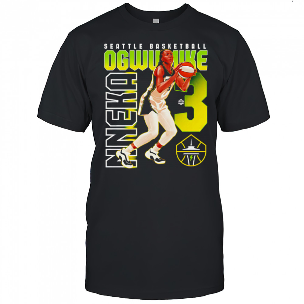 WNBA Nneka Ogwumike Seattle Storm Player Number 3 shirt