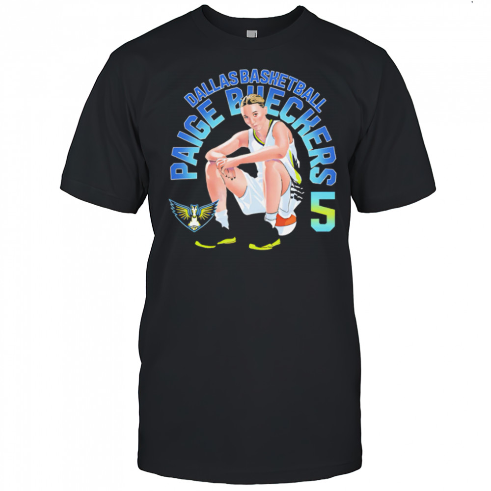 WNBA Paige Bueckers Dallas Wings Name Arc shirt