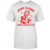 Women and cat just a girl who loves cats shirt