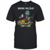 Wrong Holiday Don’T Care Halloween Easter Zombie Shirt