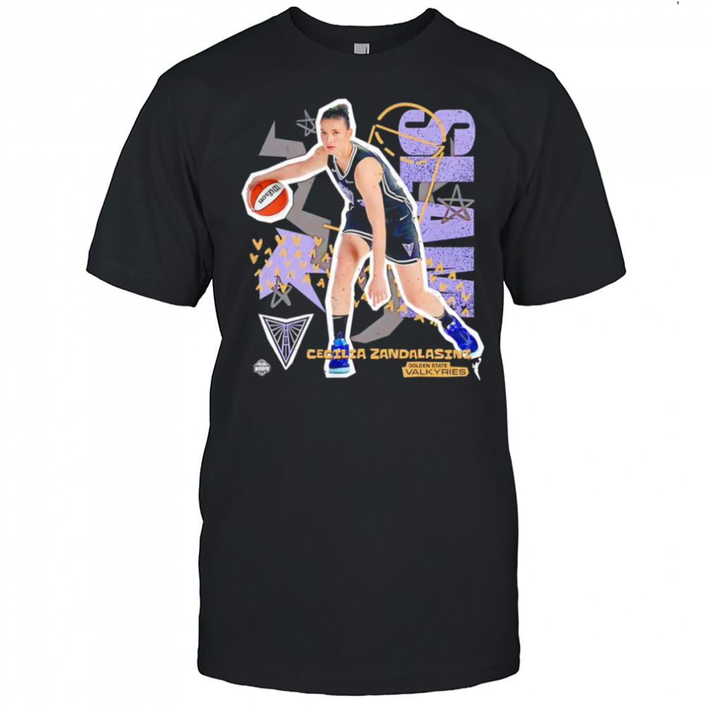 WSLAM Golden State Valkyries Cecilia Zandalasini shirt